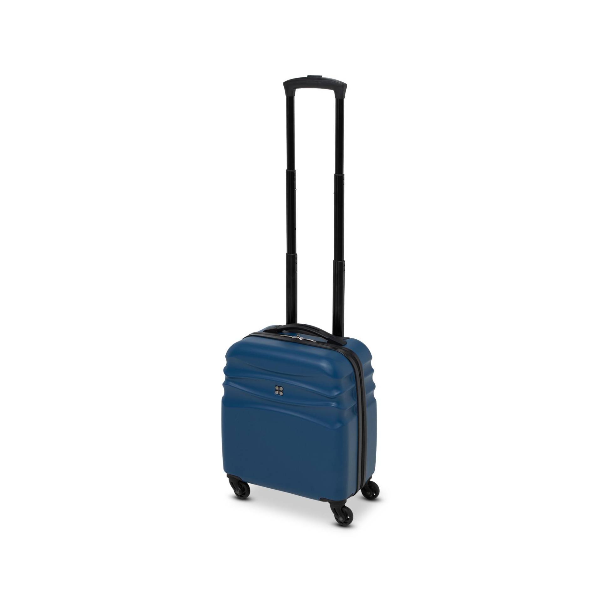 Hartschalenkoffer Spinner, Underseat Unisex Horizon Blue 45cm von Manor