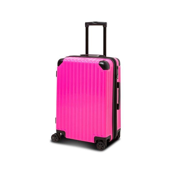 Hartschalenkoffer, Spinner Unisex Pink 64 CM von Manor