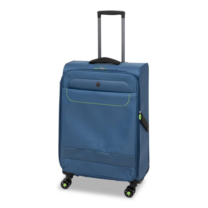 Weichschalenkoffer, Spinner Unisex Blau 67 CM von Manor