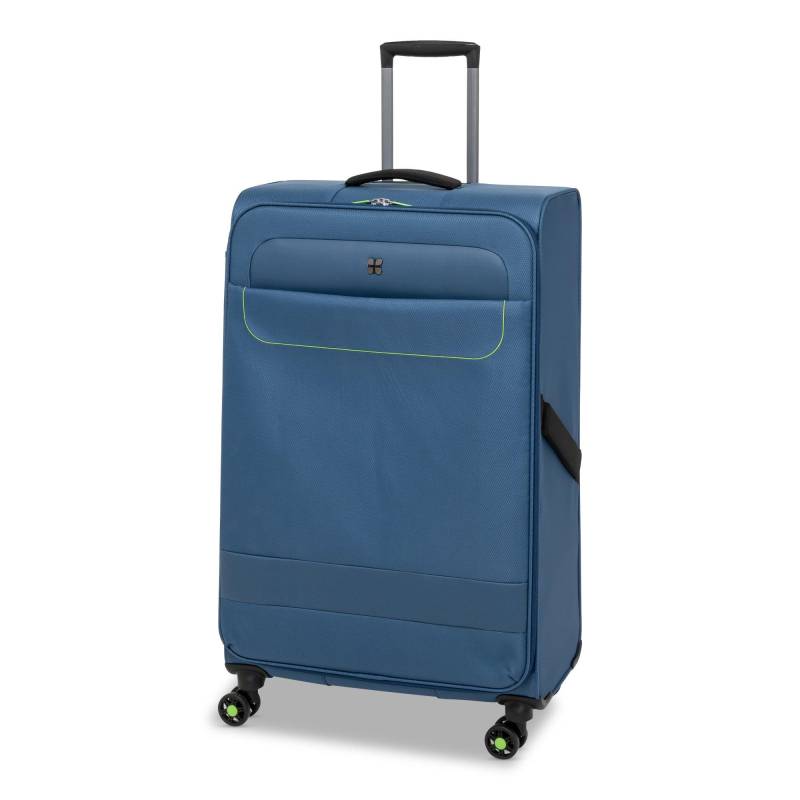 Weichschalenkoffer, Spinner Unisex Blau 78cm von Manor