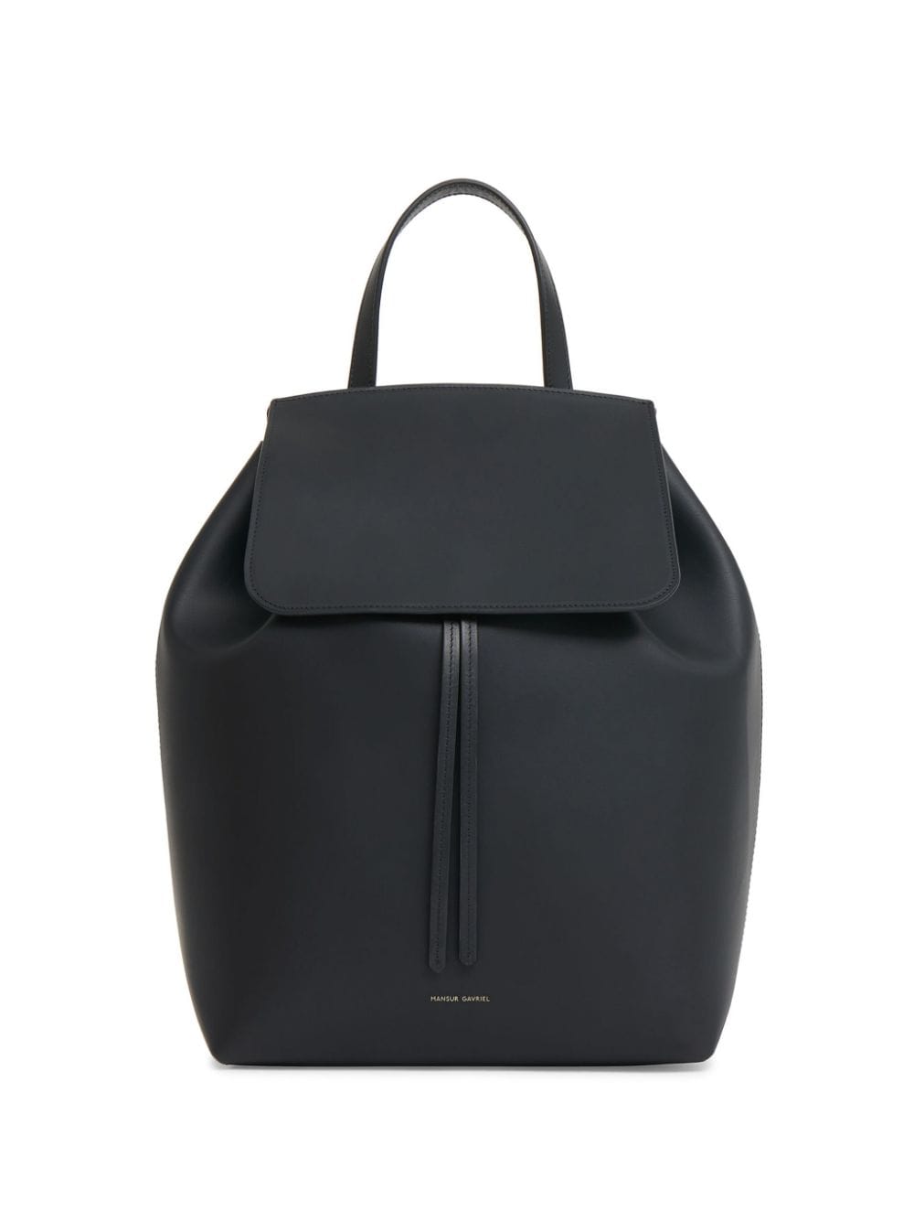 Mansur Gavriel Classic leather backpack - Black von Mansur Gavriel