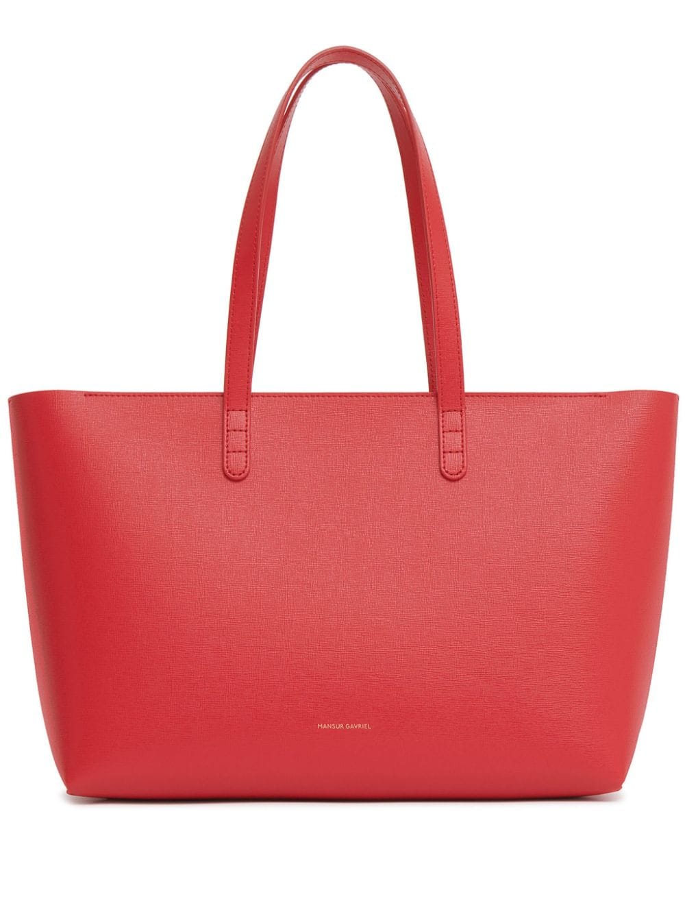 Mansur Gavriel Everyday leather tote bag - Red von Mansur Gavriel