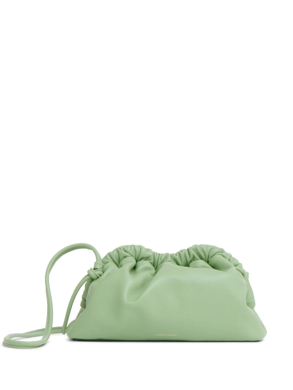 Mansur Gavriel mini Cloud leather clutch bag - Green von Mansur Gavriel