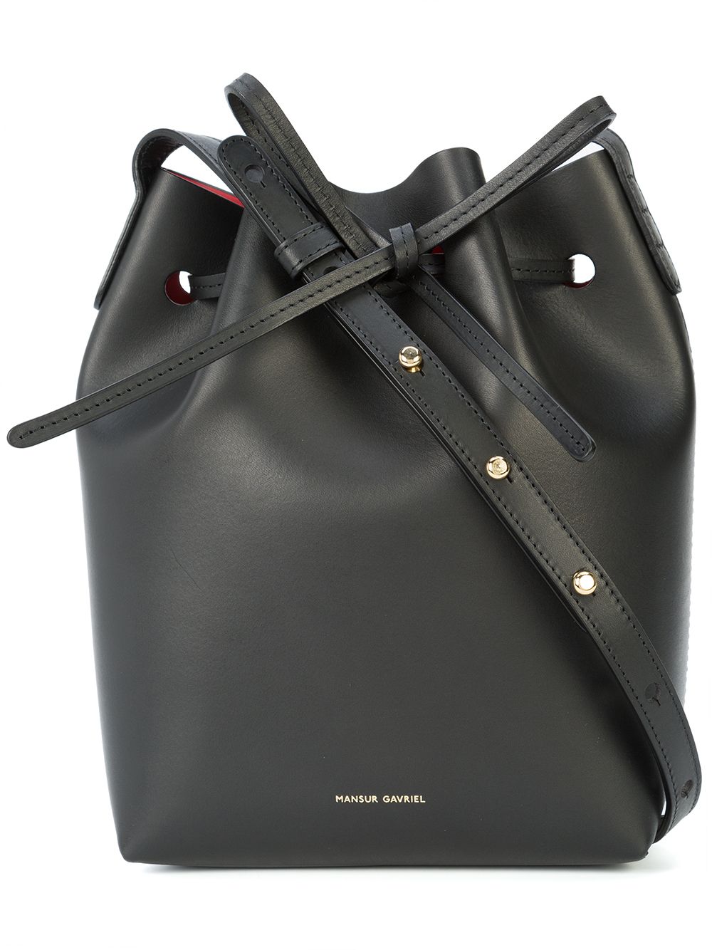 Mansur Gavriel Mini Bucket bag - Black von Mansur Gavriel