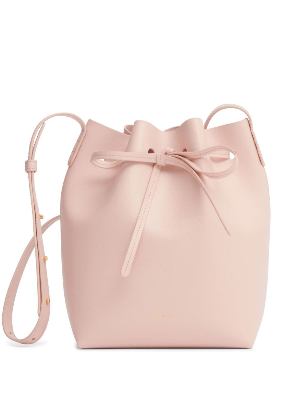 Mansur Gavriel mini leather bucket bag - Pink von Mansur Gavriel