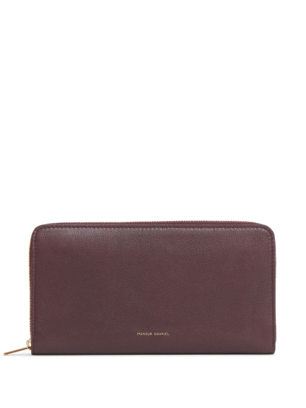 Mansur Gavriel zip-around leather wallet - Red von Mansur Gavriel