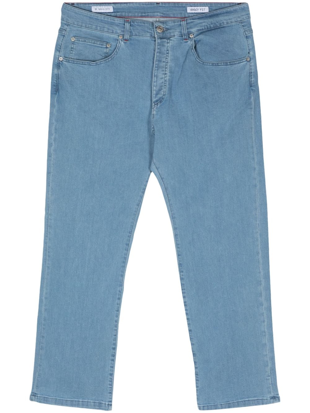 Manuel Ritz mid-rise straight-leg jeans - Blue von Manuel Ritz
