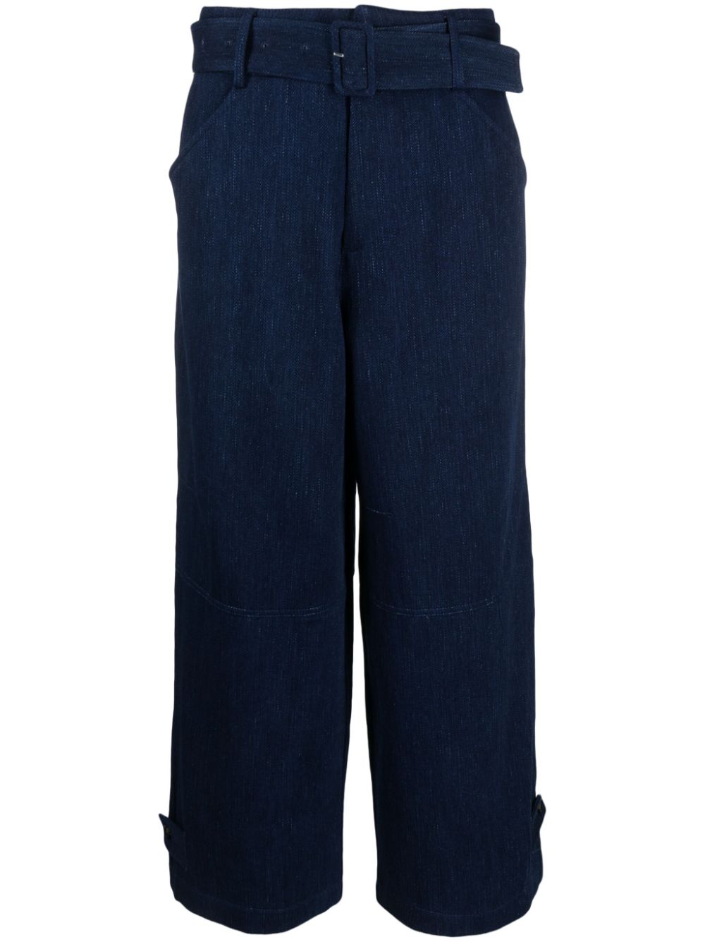 Manuel Ritz straight-leg cotton cargo jeans - Blue von Manuel Ritz