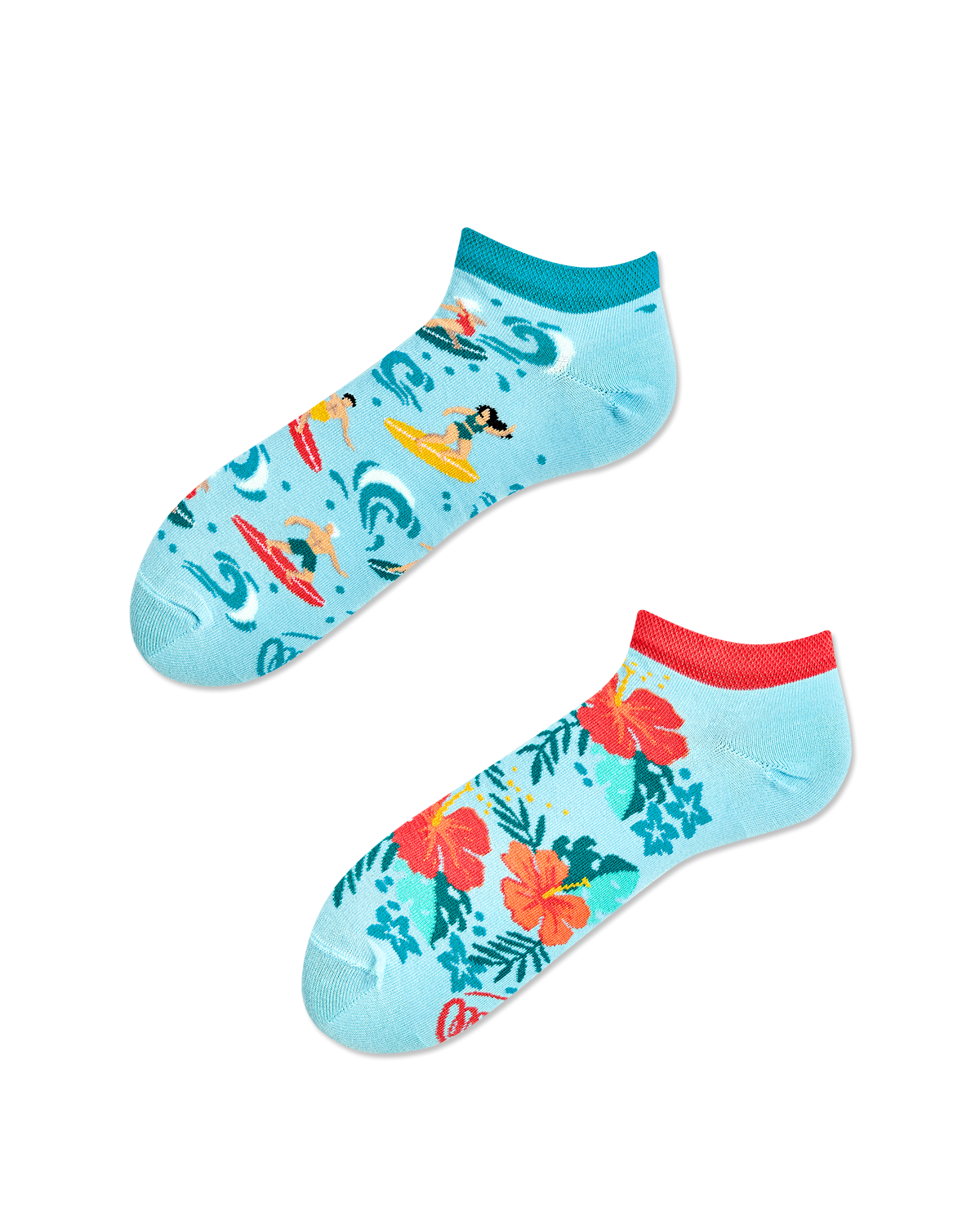 Aloha Vibes Sneakersocks - Herren Multicolor 43-46 von Many Mornings