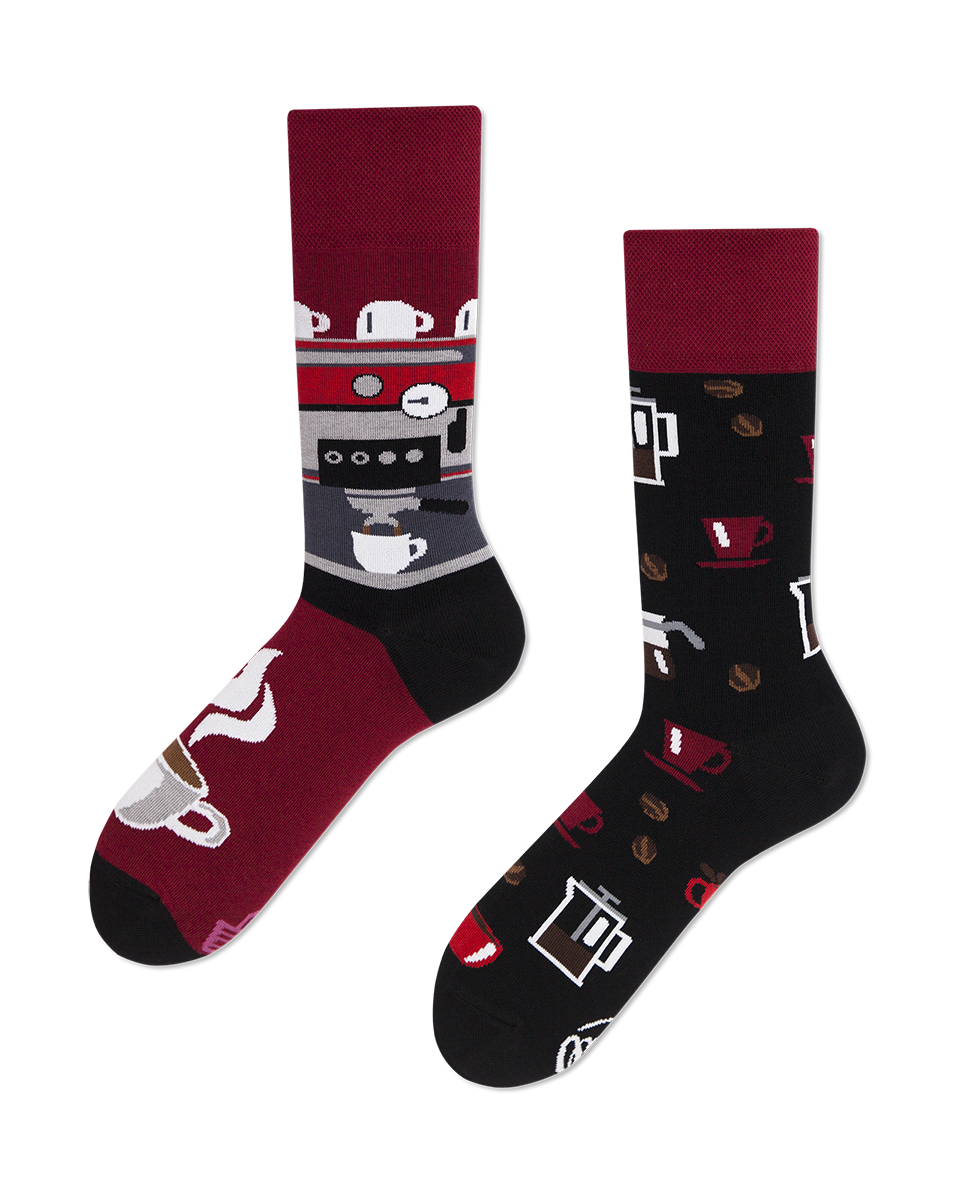 Dark Espresso Socks - Herren Multicolor 35-38 von Many Mornings