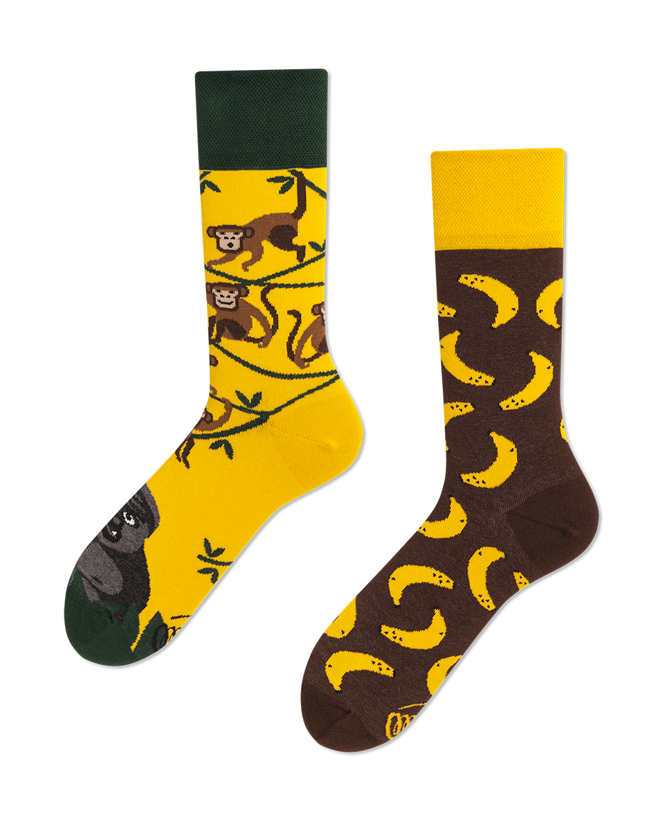 Monkey Business Socks - Herren Multicolor 35-38 von Many Mornings