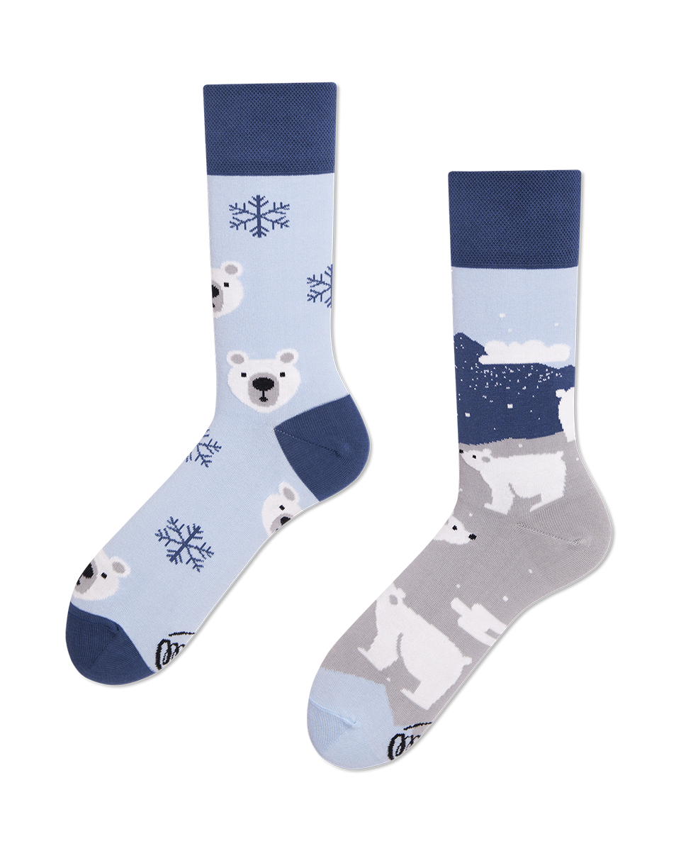 Polar Bear Socks - Herren Multicolor 43-46 von Many Mornings