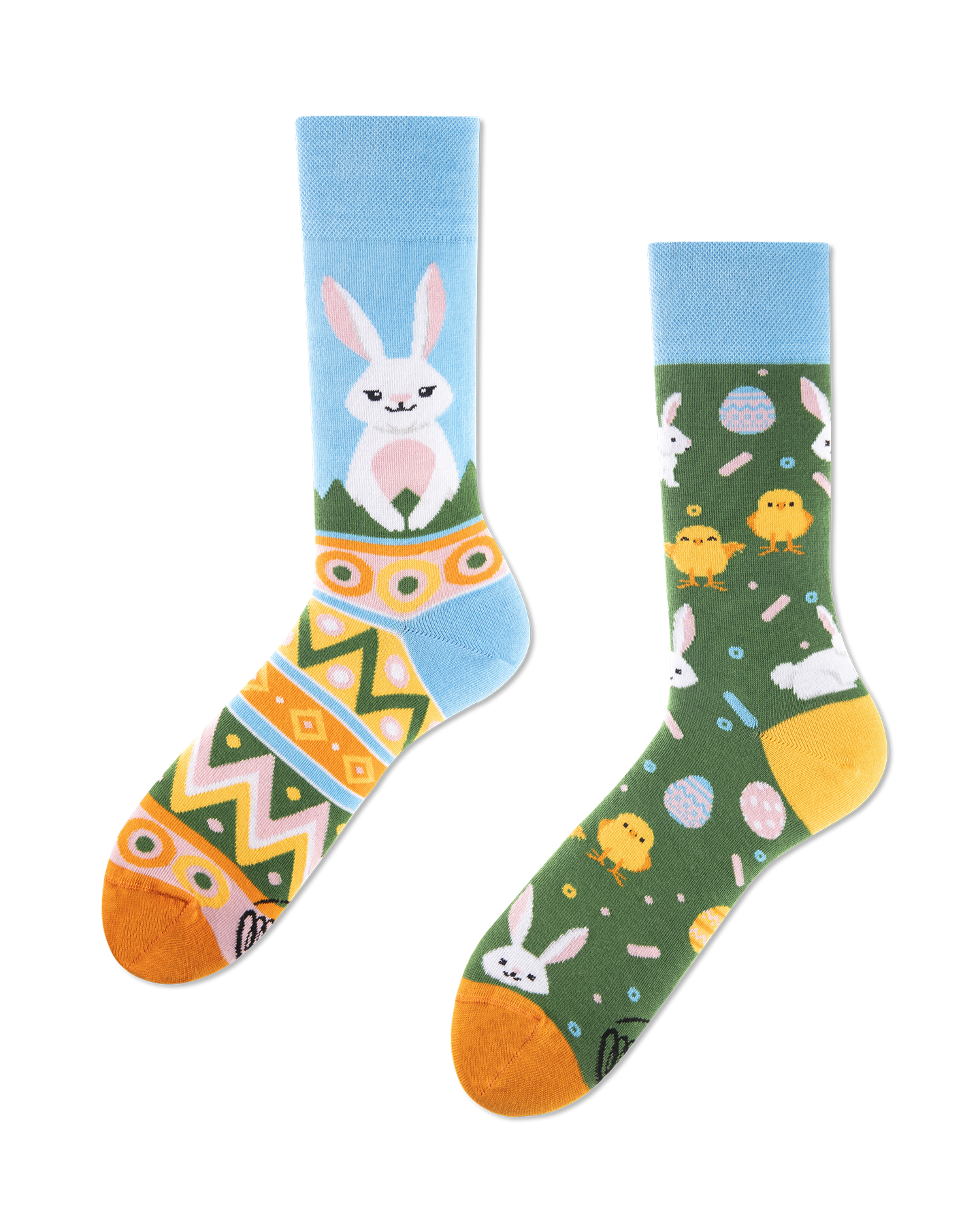 Easter Bunny Socks - Herren Multicolor 35-38 von Many Mornings
