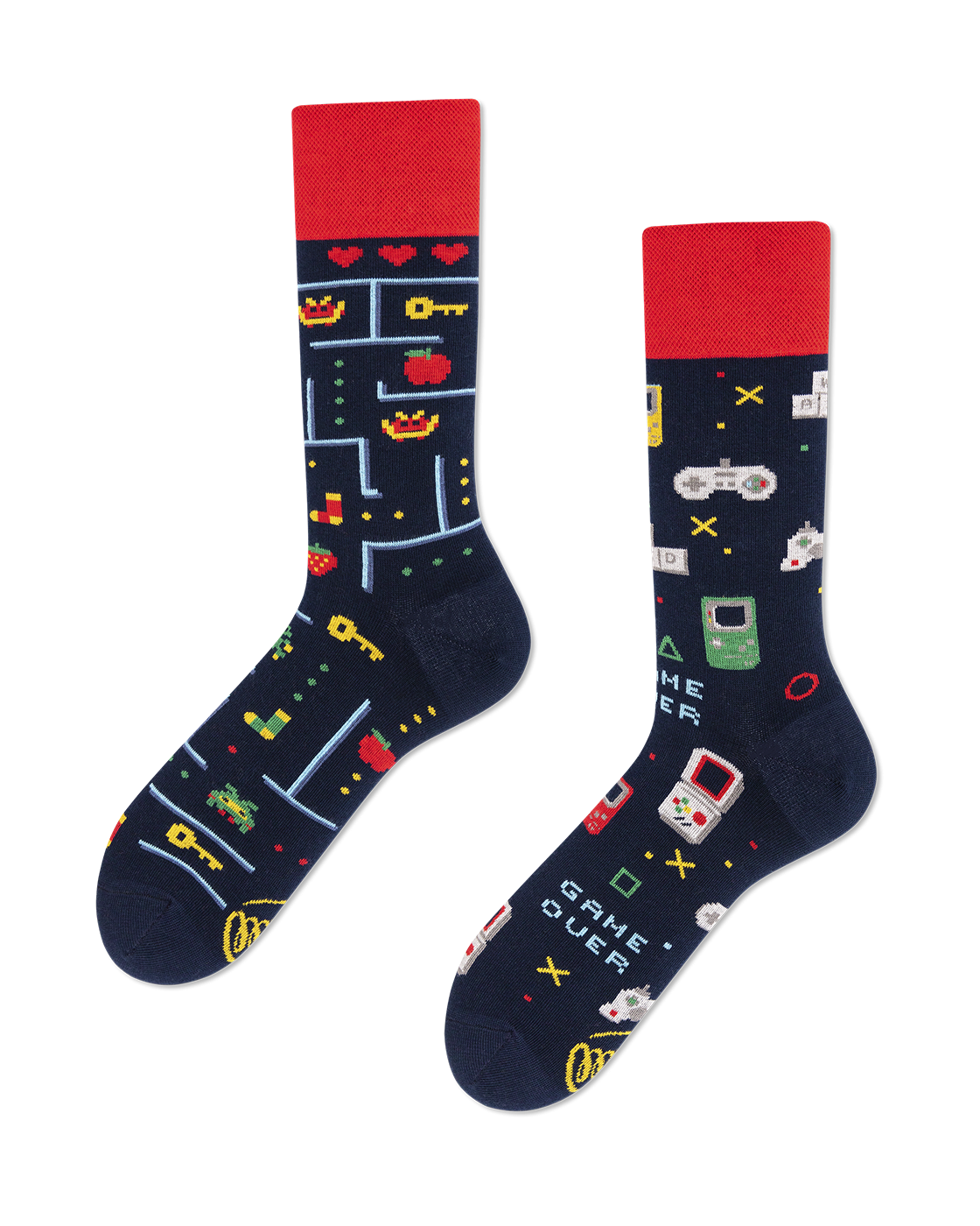 Game Over Socks - Herren Multicolor 35-38 von Many Mornings