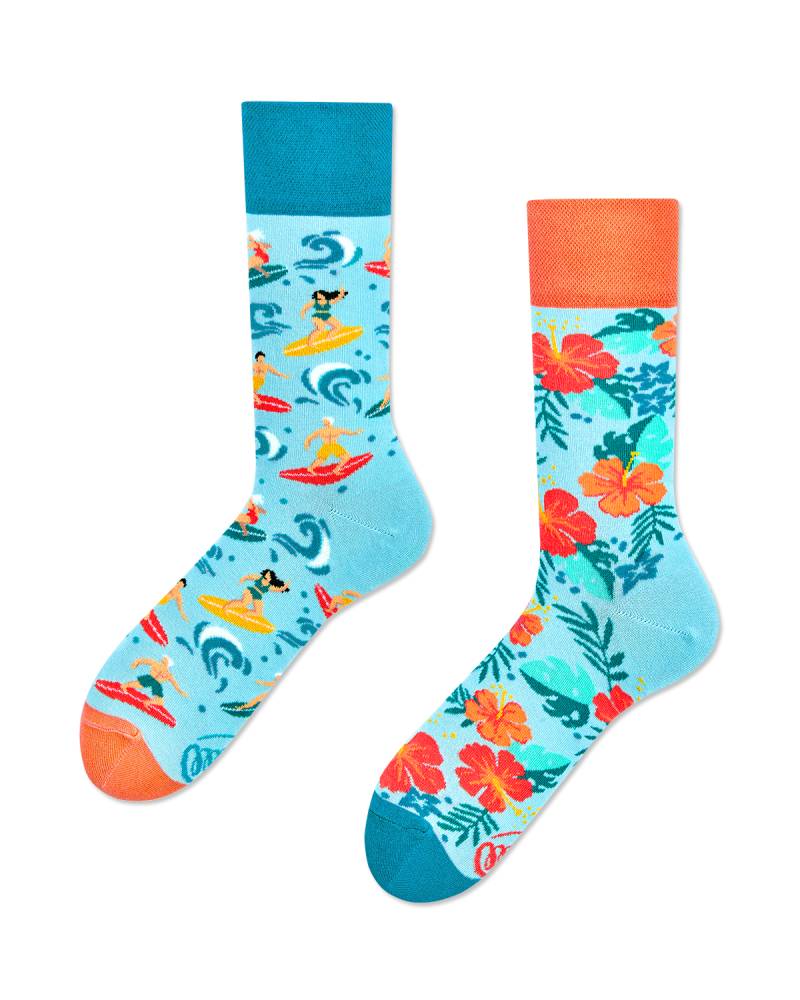 Aloha Vibes Socks - Herren Multicolor 35-38 von Many Mornings