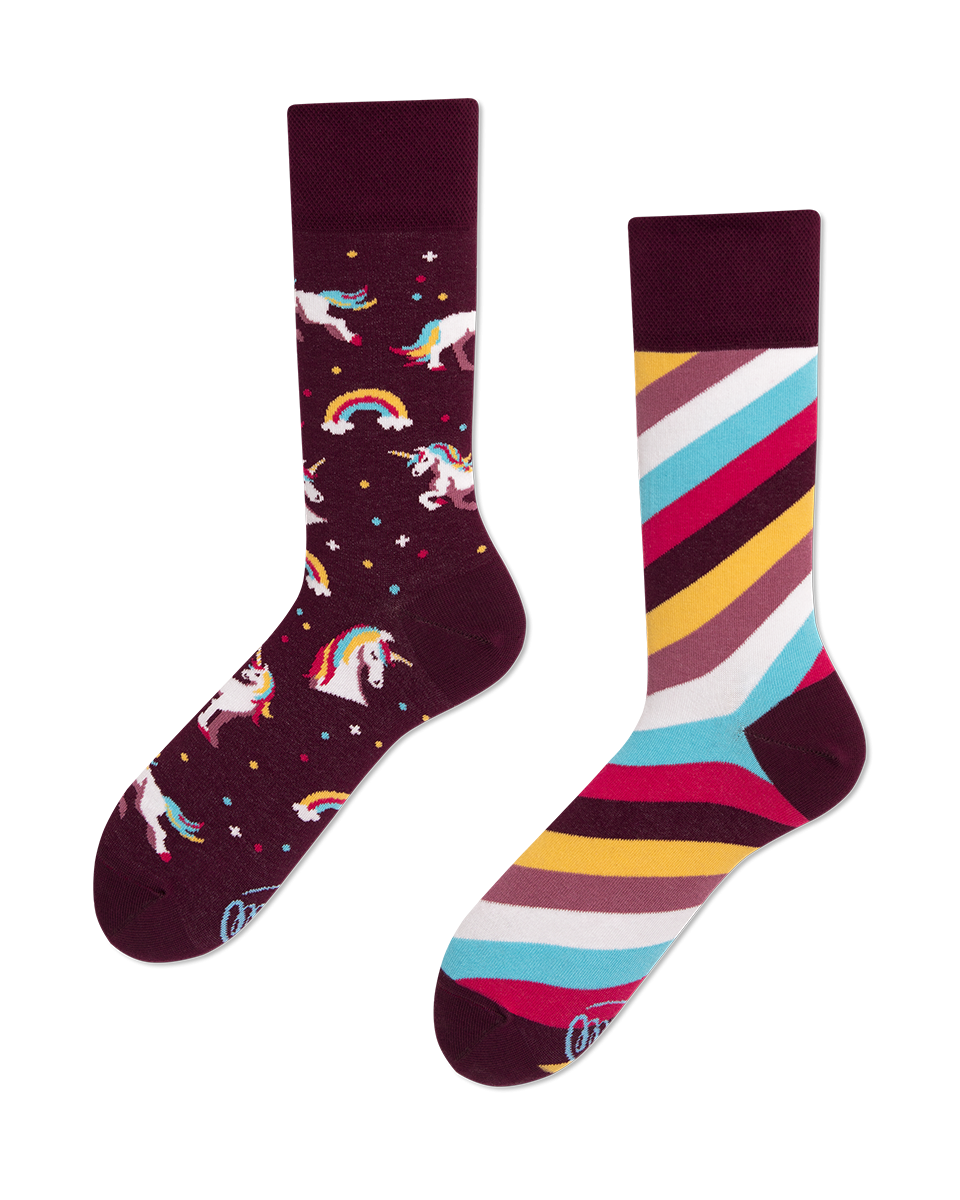 The Unicorn Socks - Herren Multicolor 39-42 von Many Mornings