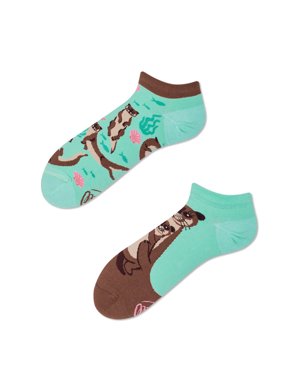 Otter Stories Sneakersocks - Herren Multicolor 39-42 von Many Mornings