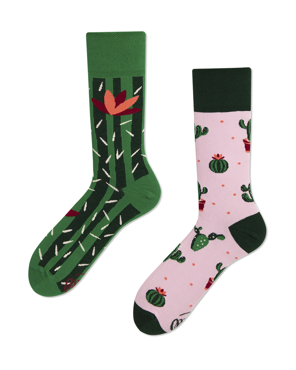 Summer Cactus Socks - Herren Multicolor 39-42 von Many Mornings