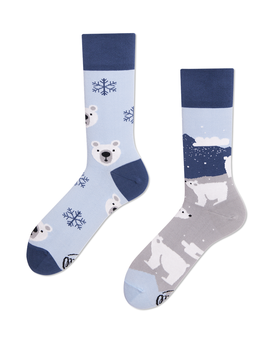 Polar Bear Socks - Herren Multicolor 39-42 von Many Mornings