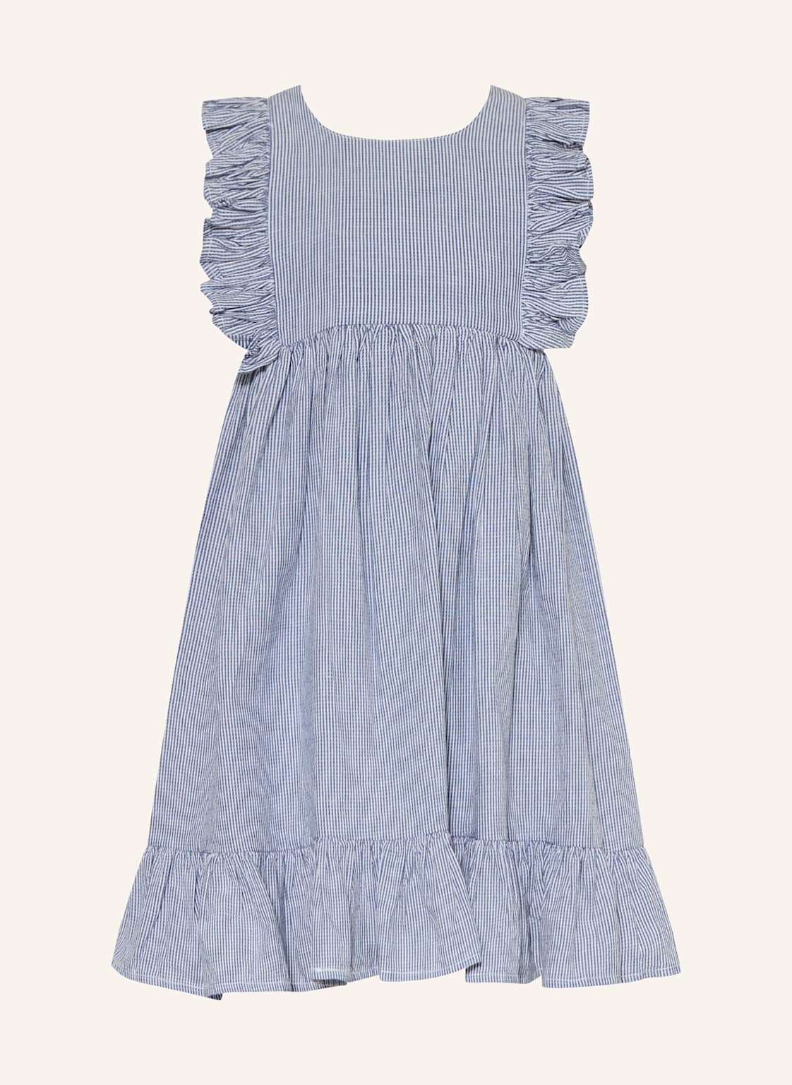 Marmar Kleid Danita Mit Rüschen blau von MarMar