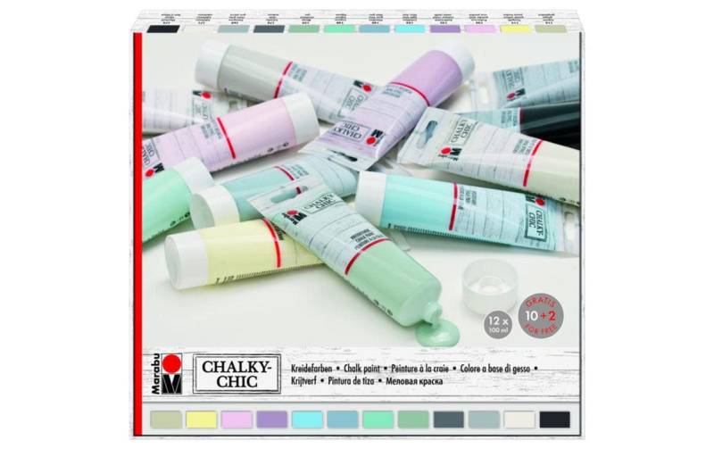 Marabu Kreativset »Chalky-Chic 100 ml« von Marabu
