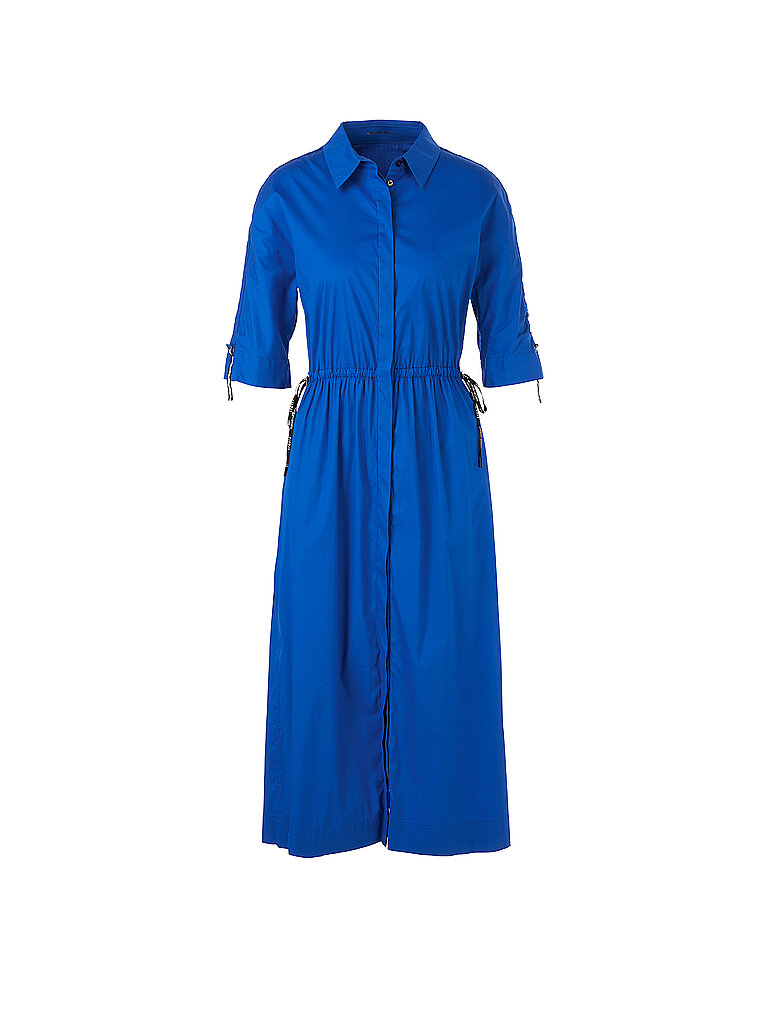 MARC CAIN Hemdblusenkleid blau | 44 von Marc Cain