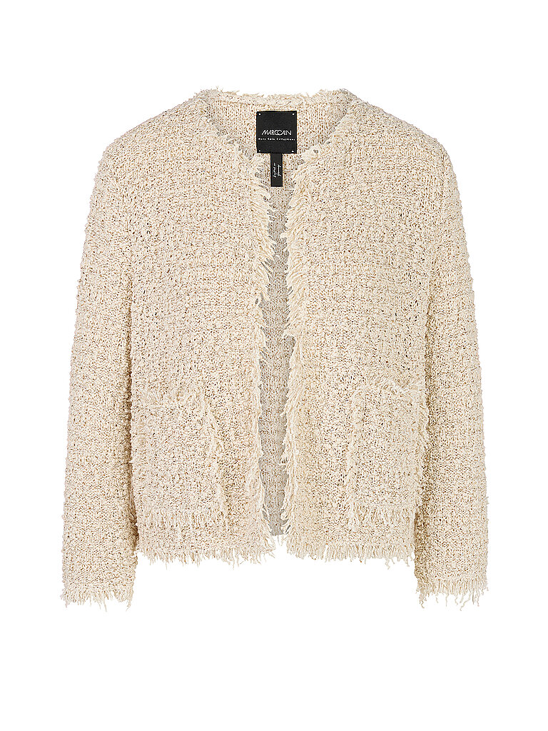 MARC CAIN Strickjacke hellbraun | 42 von Marc Cain