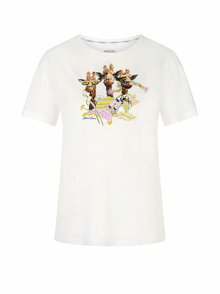 MARC CAIN T-Shirt weiss | 38 von Marc Cain