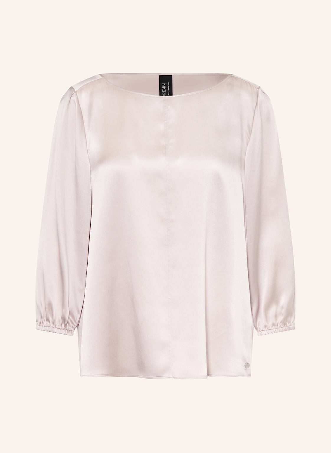 Marc Cain Blusenshirt Aus Seide beige Marc Cain Blusenshirt Aus Seide beige von Marc Cain