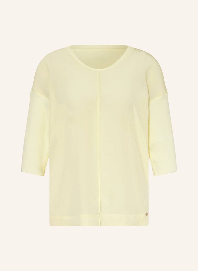 Marc Cain Blusenshirt Im Materialmix Mit 3/4-Arm gelb von Marc Cain