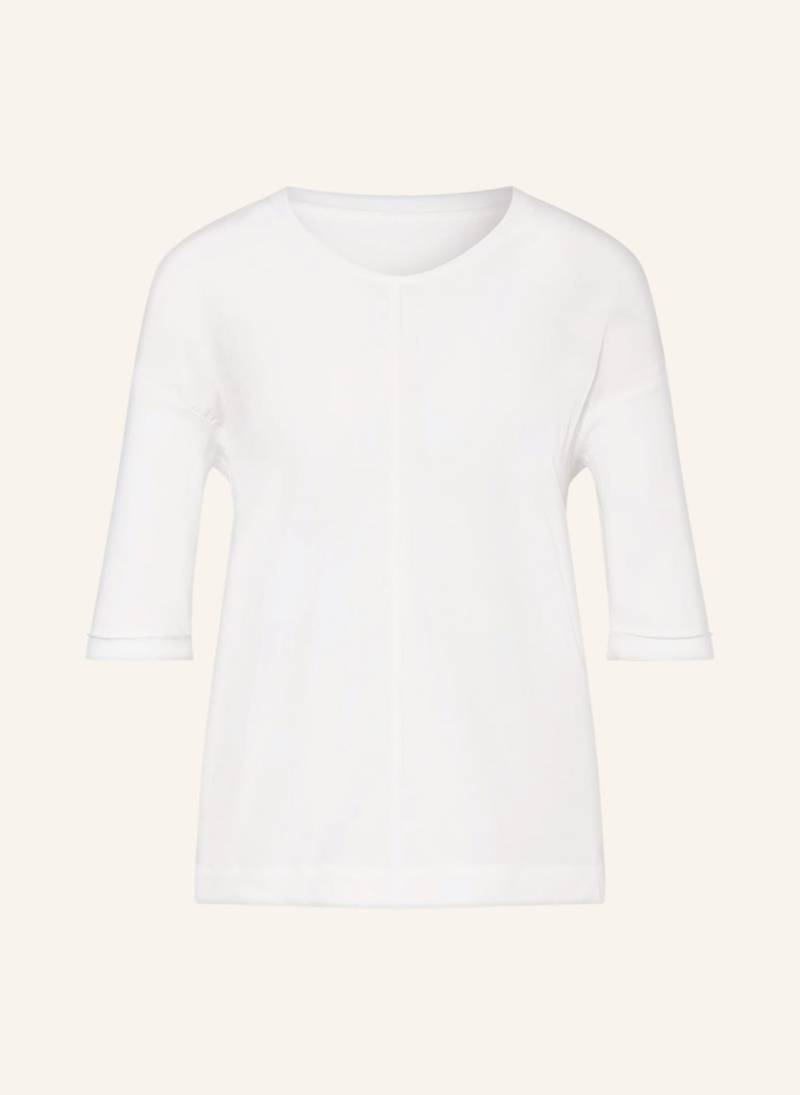 Marc Cain Blusenshirt Mit 3/4-Arm Im Materialmix weiss von Marc Cain