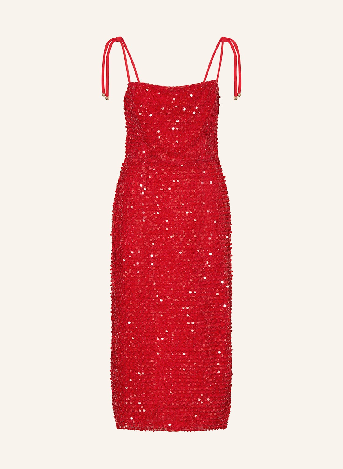 Marc Cain Cocktailkleid Mit Pailletten rot von Marc Cain