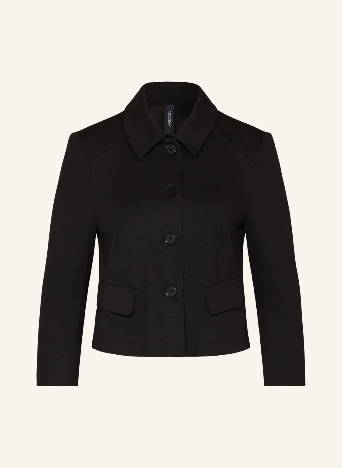 Marc Cain Jersey-Overjacket schwarz von Marc Cain