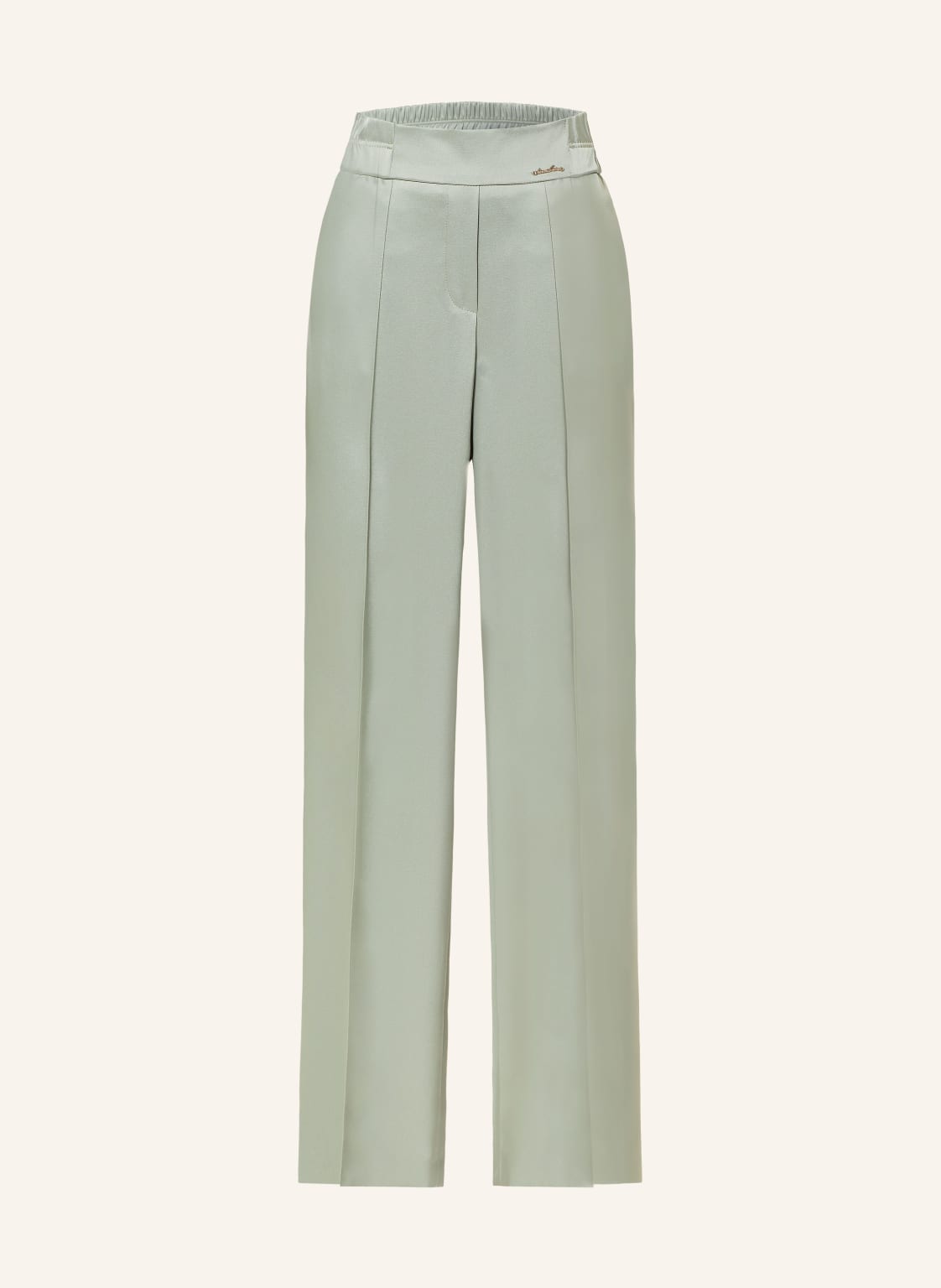 Marc Cain Marlenehose Aus Satin gruen Marc Cain Marlenehose Aus Satin gruen von Marc Cain