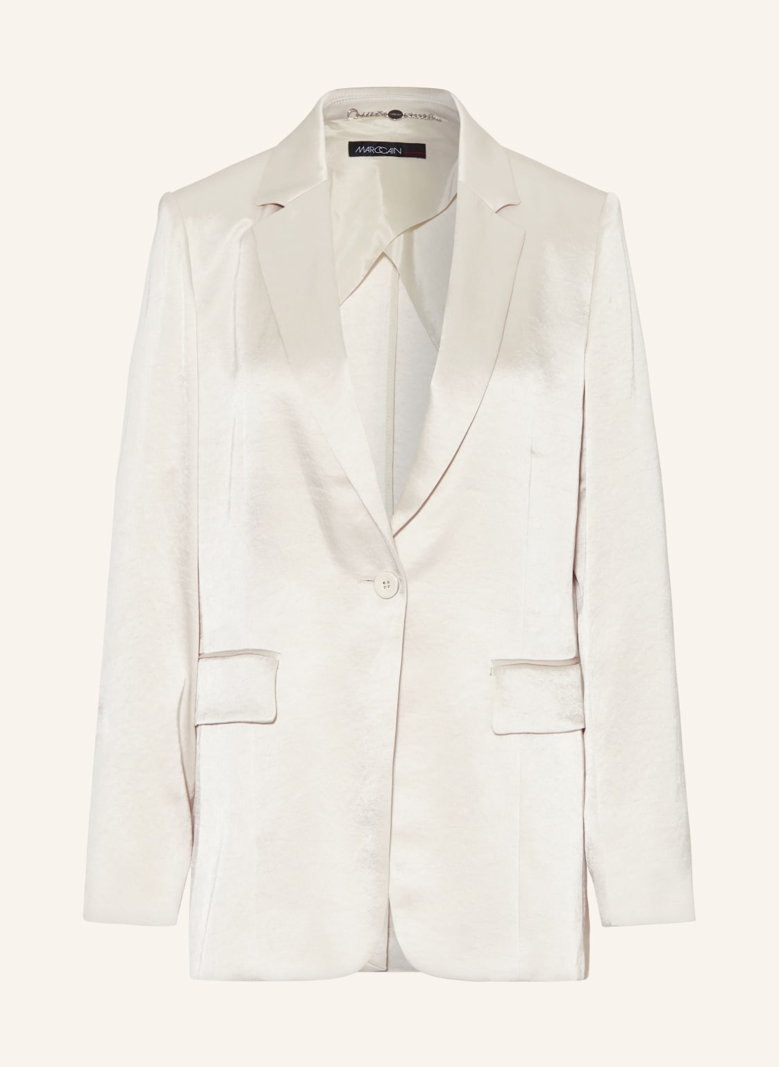 Marc Cain Satinblazer beige von Marc Cain