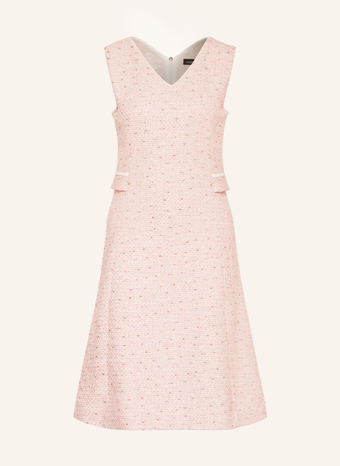 Marc Cain Tweed-Kleid Mit Glitzergarn rosa von Marc Cain