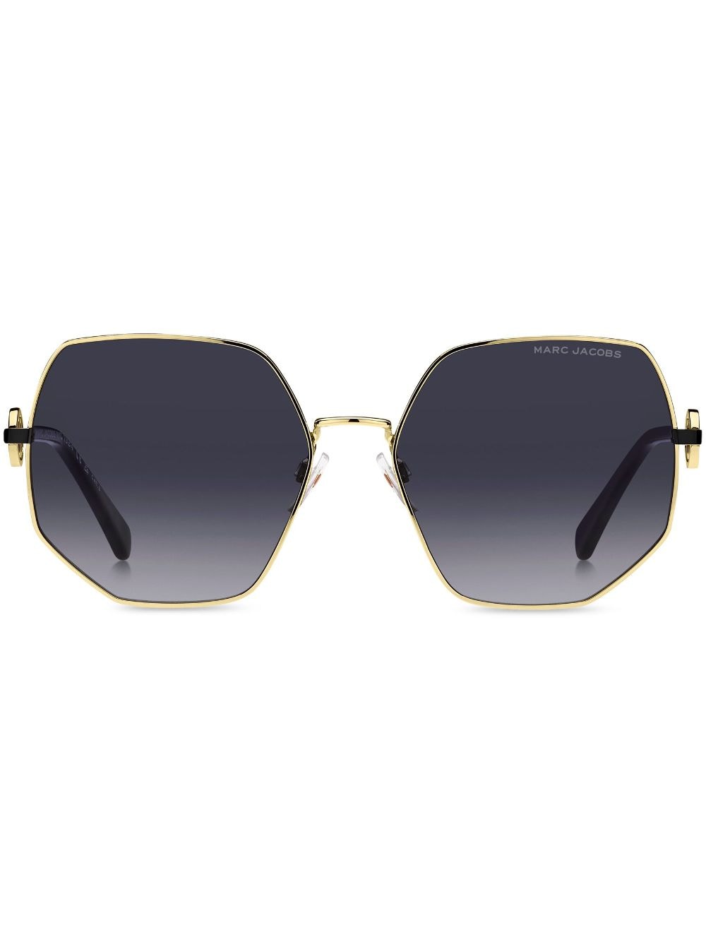 Marc Jacobs Eyewear Marc 730/S geometric-frame sunglasses - Gold von Marc Jacobs Eyewear