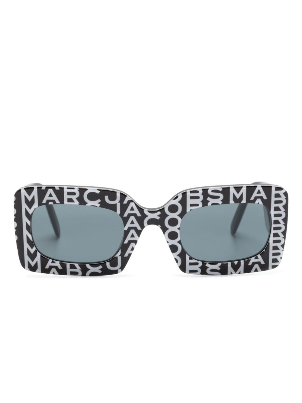 Marc Jacobs Eyewear Monogram rectangular-frame sunglasses - Black von Marc Jacobs Eyewear