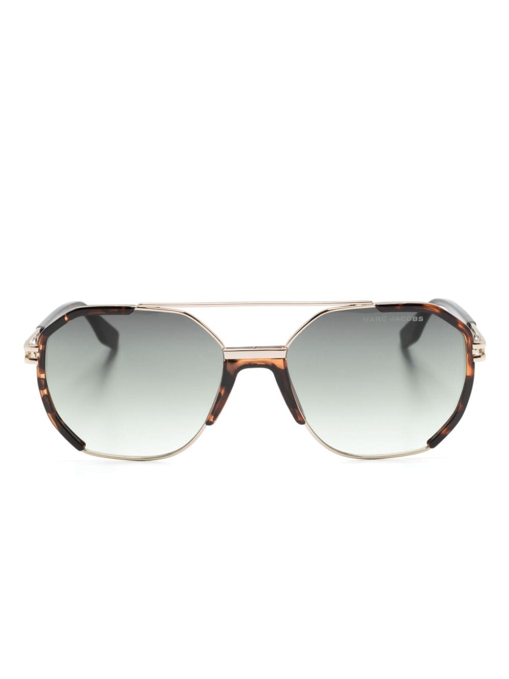 Marc Jacobs Eyewear geometric-frame sunglasses - Gold von Marc Jacobs Eyewear