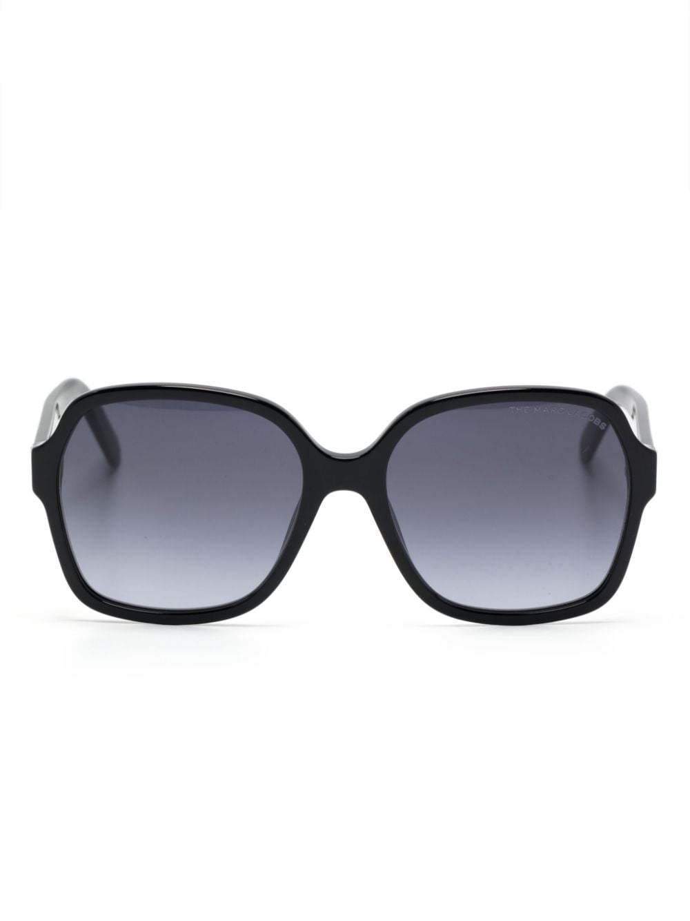Marc Jacobs Eyewear logo-engraved oversize-frame sunglasses - Black von Marc Jacobs Eyewear