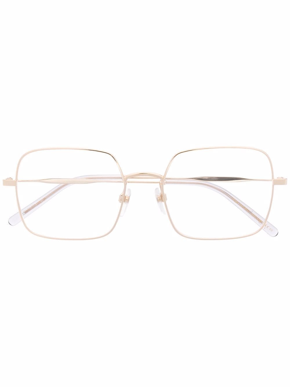 Marc Jacobs Eyewear square-frame glasses - Gold von Marc Jacobs Eyewear