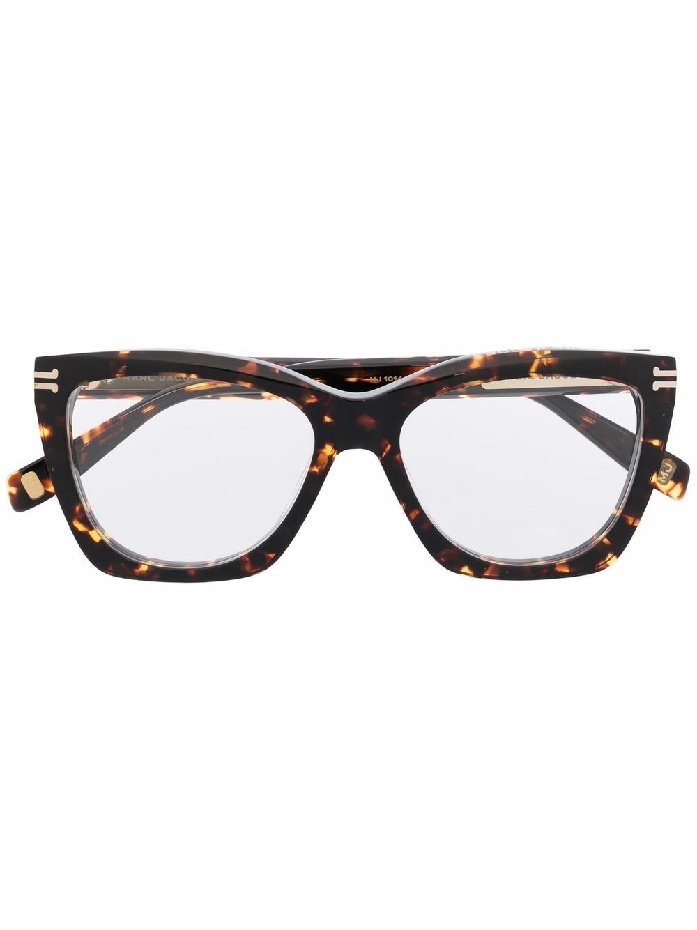 Marc Jacobs Eyewear tortoiseshell-effect cat-eye frame glasses - Brown von Marc Jacobs Eyewear