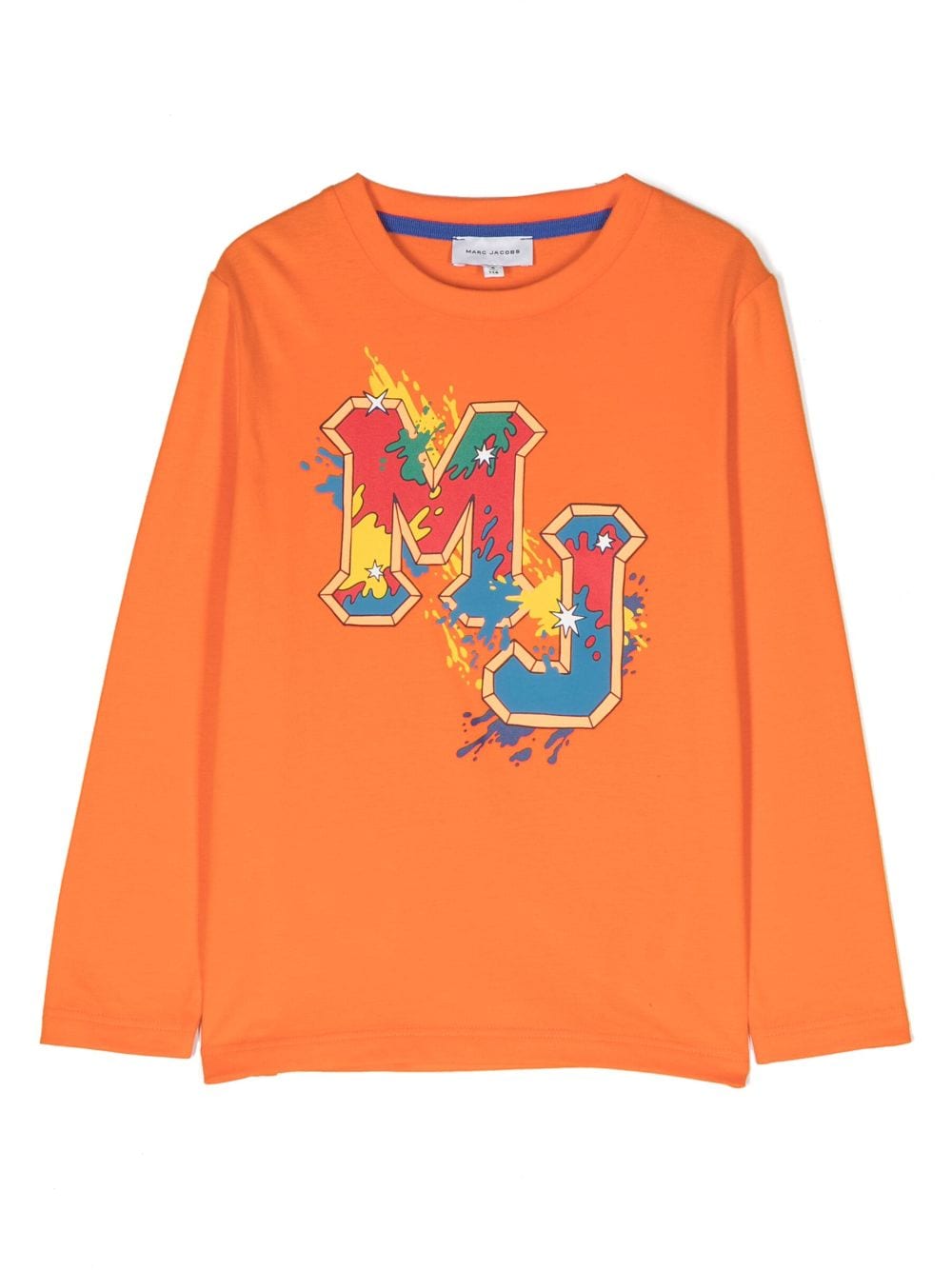 Marc Jacobs Kids Hip Hop logo-print T-shirt - Orange von Marc Jacobs Kids