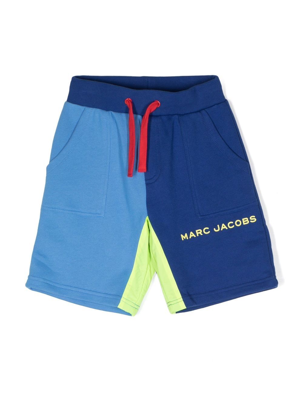 Marc Jacobs Kids colour-block drawstring shorts - Blue von Marc Jacobs Kids