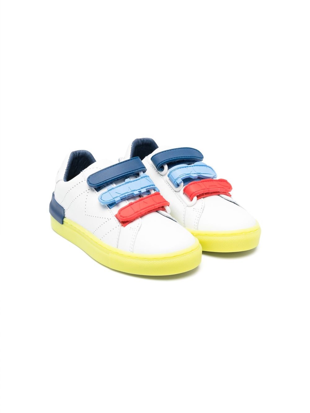 Marc Jacobs Kids colour-block leather sneakers - White von Marc Jacobs Kids