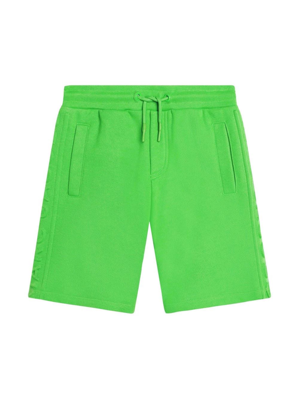 Marc Jacobs Kids logo-embossed drawstring shorts - Green von Marc Jacobs Kids