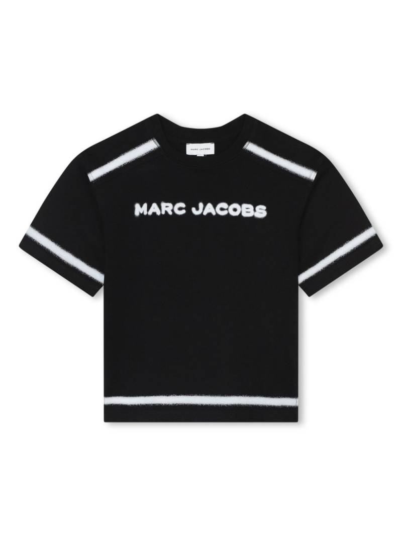 Marc Jacobs Kids logo-print cotton T-shirt - Black von Marc Jacobs Kids