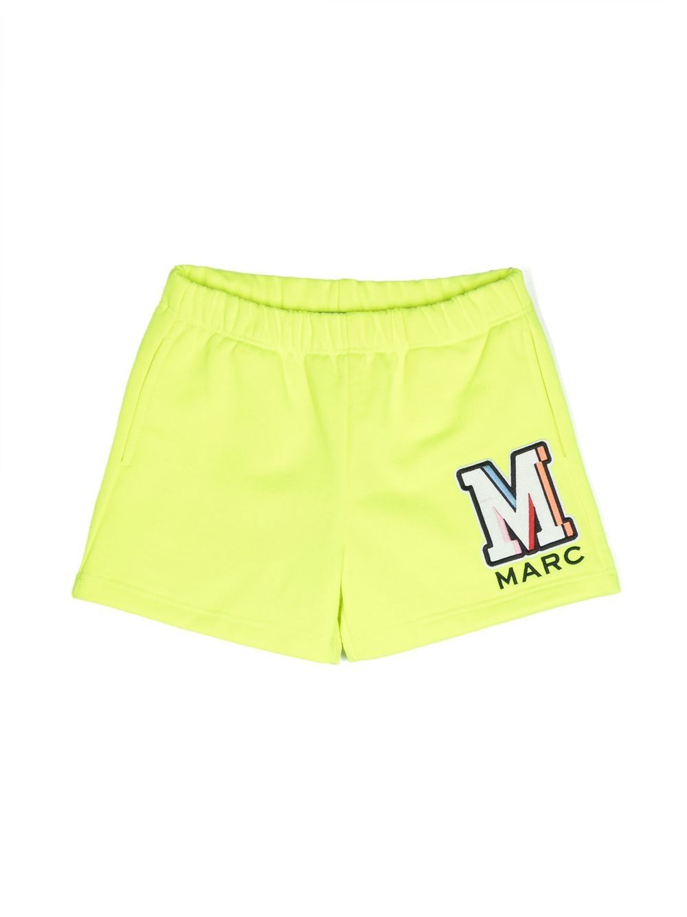 Marc Jacobs Kids logo-print elasticated-waist shorts - Yellow von Marc Jacobs Kids