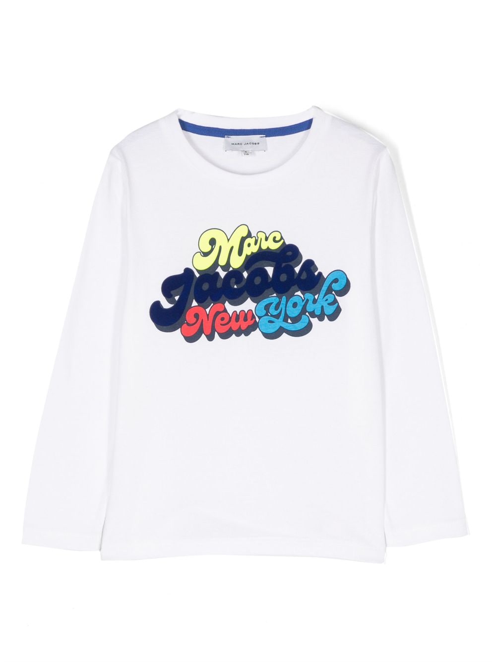 Marc Jacobs Kids logo-print long-sleeved T-shirt - White von Marc Jacobs Kids