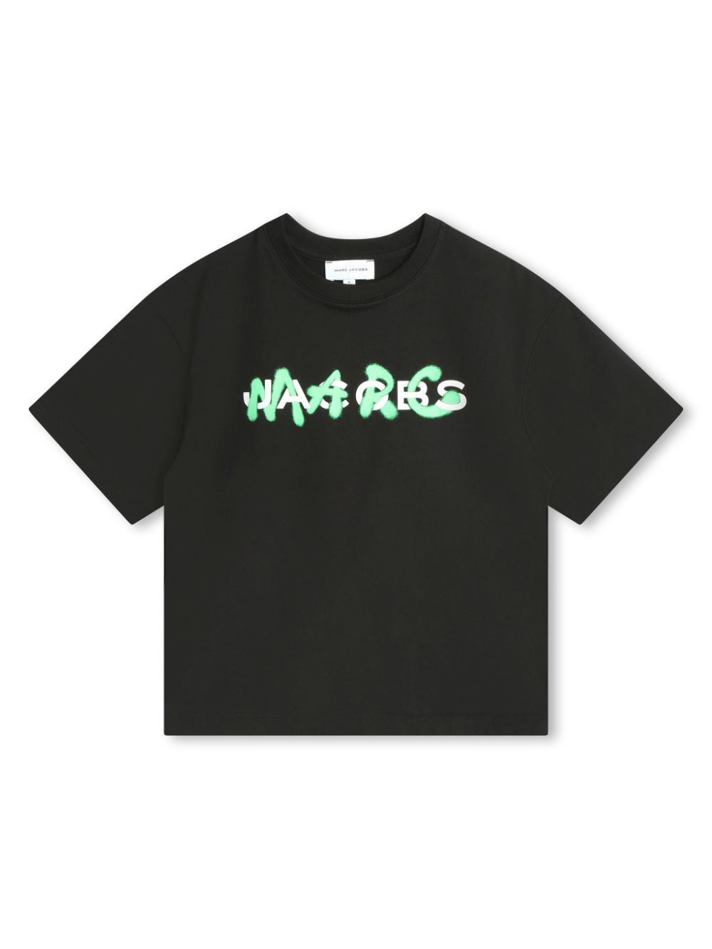 Marc Jacobs Kids logo-print organic cotton T-shirt - Black von Marc Jacobs Kids